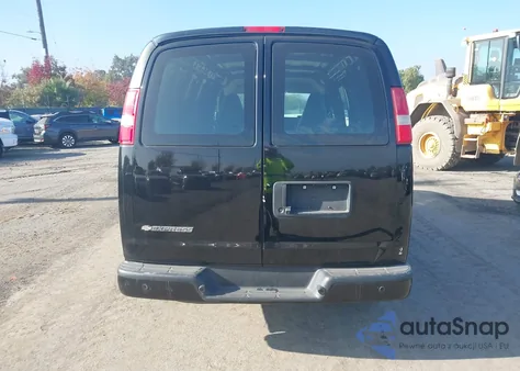 2017 Chevrolet Express 2500 Work Van from USA, damaged, VIN 1GCWGAFF4H1302971